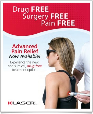 K-Laser pain free treatment